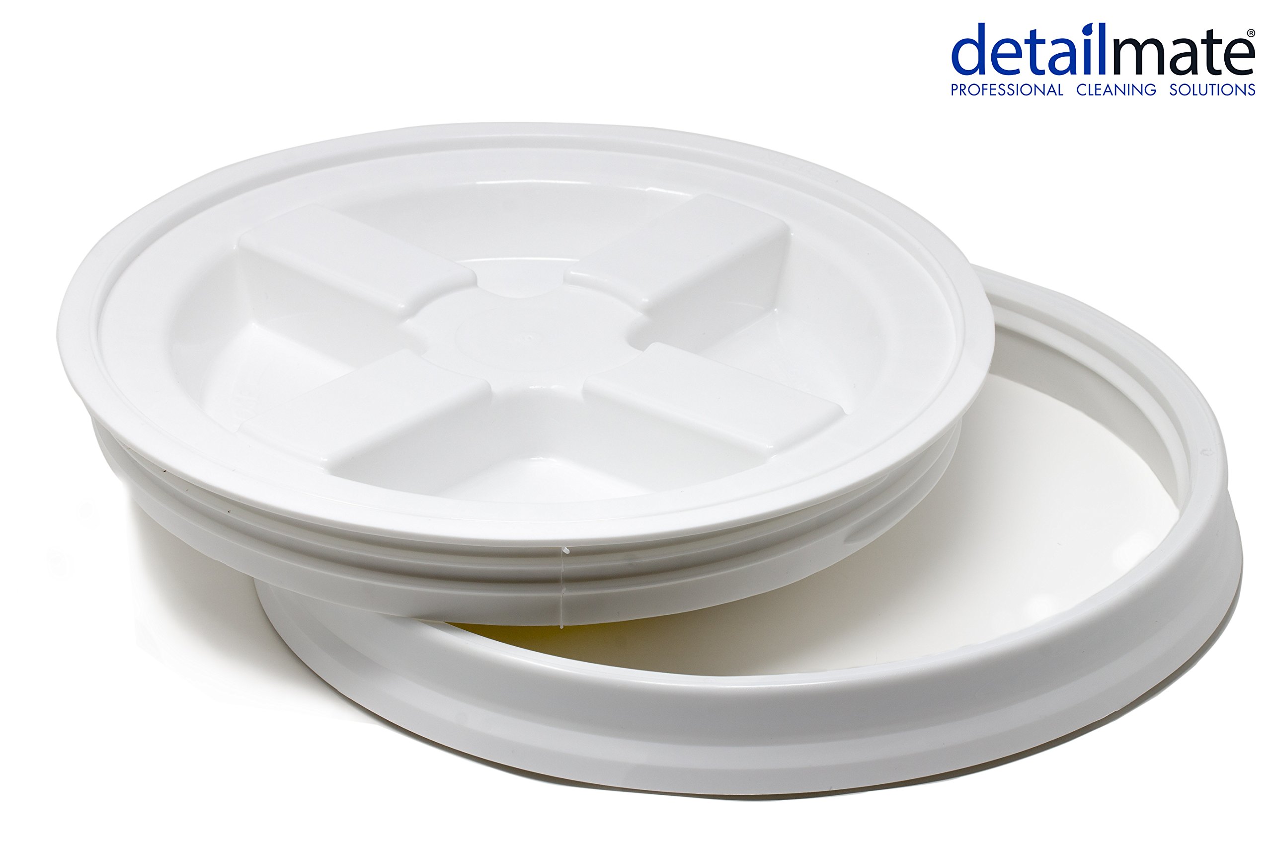 Ensemble complet seau de nettoyage pour voiture : Seau de 3,5 gallons (env. 12,5 litres), couvercle Gamma Seal Lid GritGuard contre la saleté