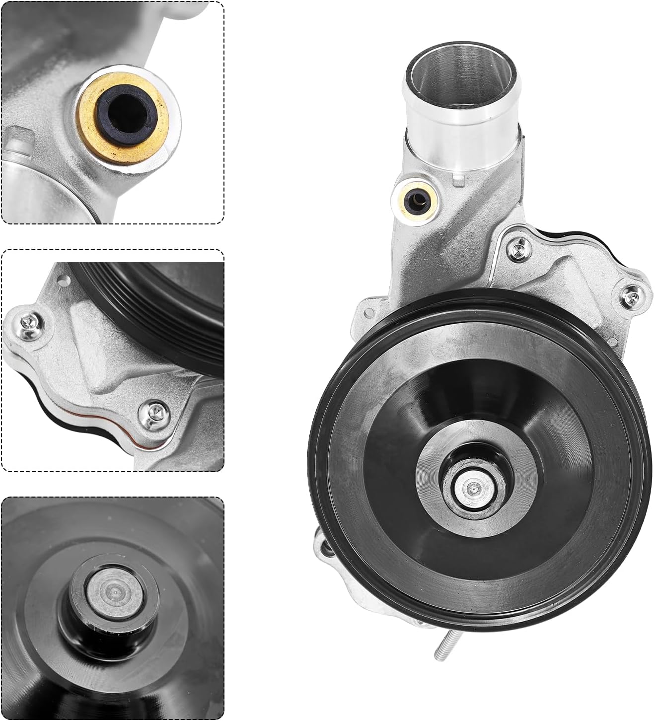 Upgraded Aluminum Coolant Water Pipe System Kit for Jaguar F-Type F-Pace XF XJ XE Discovery Range Rover 2010-2021 Replcace# LR109401 LR092992 LR090630 LR048474 LR097165 LR107288 LR028136