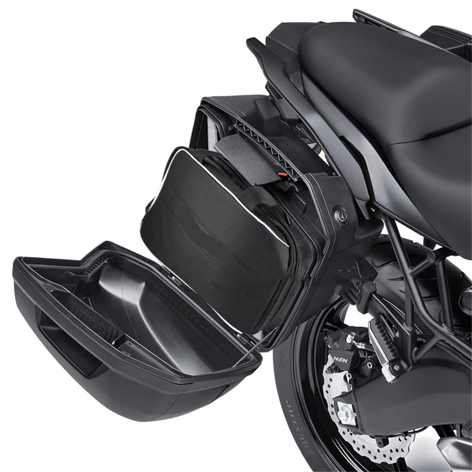Bagaż motocyklowy torba Zestaw twardych wkładek do sakwy siodłowej Torby siodłowe Wodoodporna torba podróżna Torby bagażowe Tylny bagażnik Torba