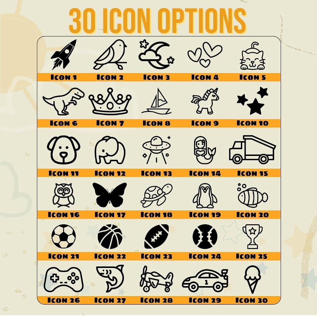 Personalized Insulated Stainless Steel Water Bottle for Kids 32 oz. with Flip Top Lid & Straw, Custom Engraved with Name & Icon, Gifts for School, Boys, Girls (Large)