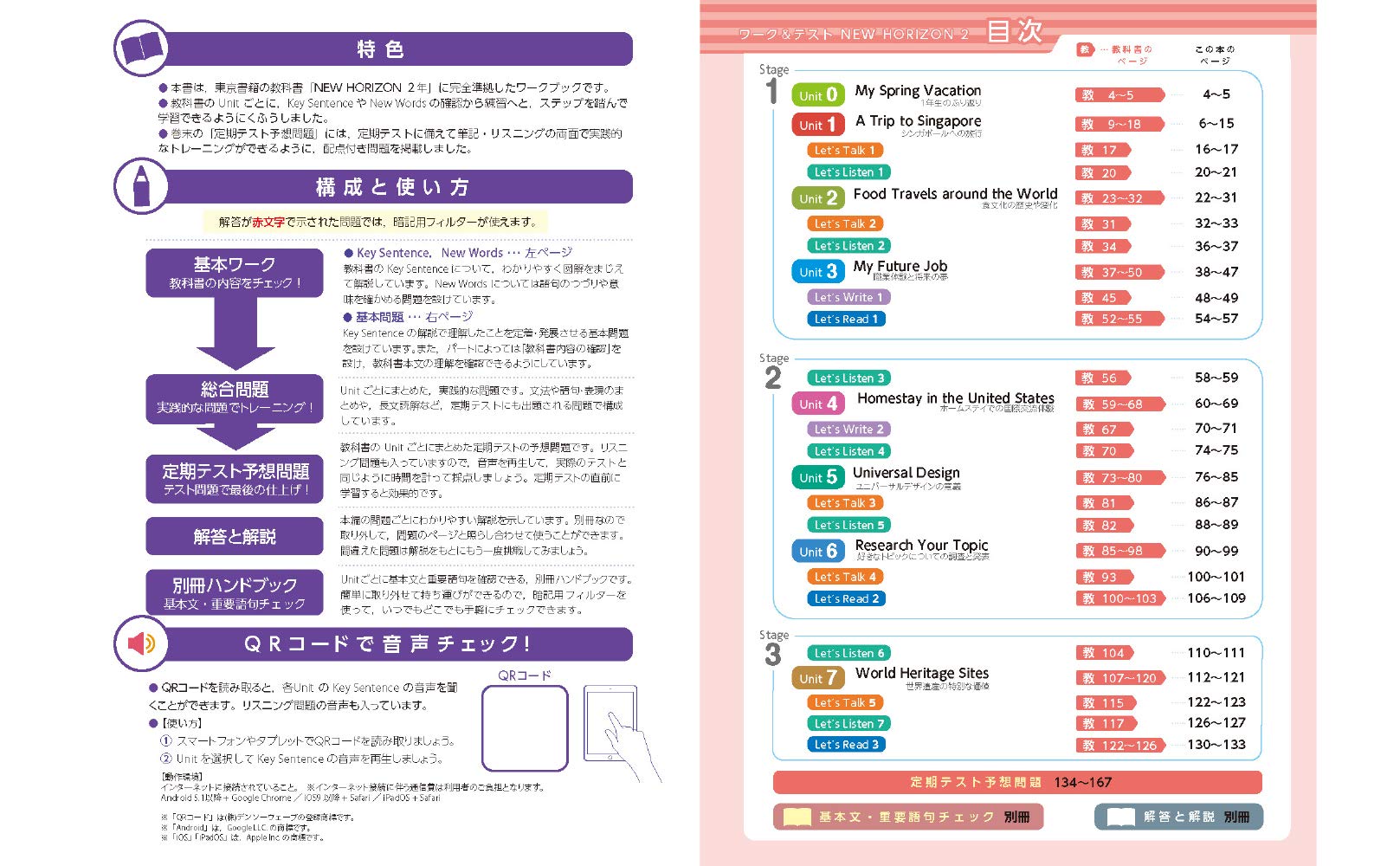 確認用 教科書ガイドニューホライズン 2年 Municondorcanqui Gob Pe