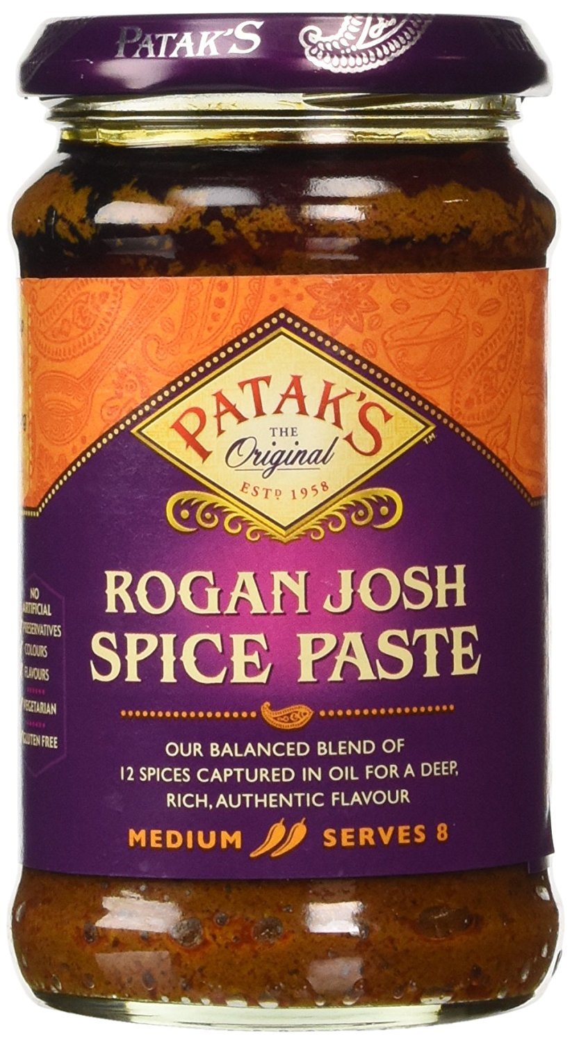 Pataks Rogan Josh Curry Paste 283 g (Pack of 6)
