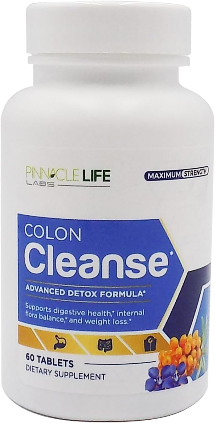 Pinnacle Life Labs Cleanse-Flush Excess Waste and Toxins- Increase Nutrient Absorption- Promote Weight Loss