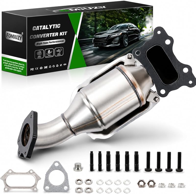 Kit de catalisador dianteiro de alto fluxo FOMIUZY para Honda Accord, Acura TLX e CR-V 2.4L – 1 kit