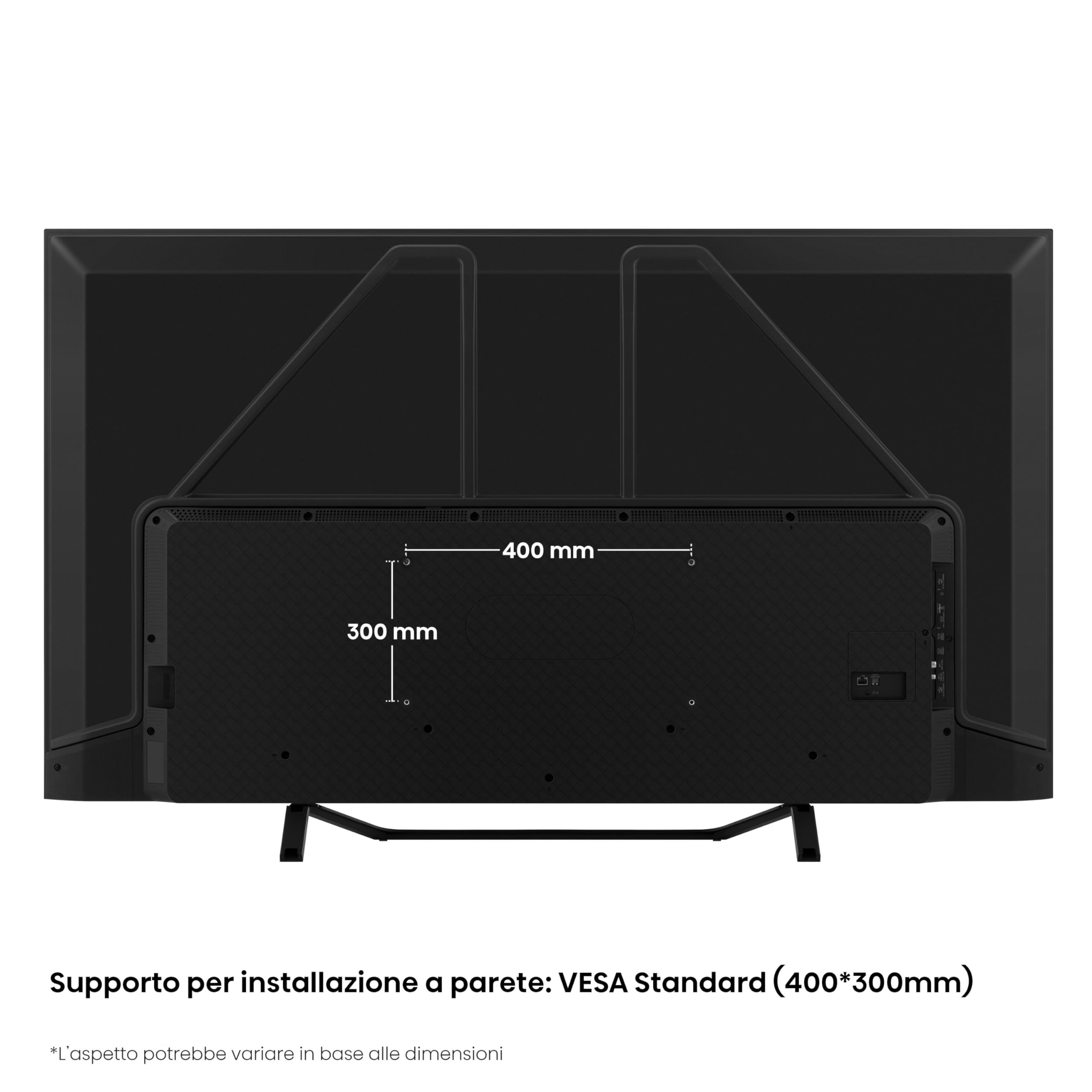 Hisense 75" QLED 4K 2023 75A72KQ, Smart TV VIDAA U6, Dolby Vision, HDR 10+, Game Mode Plus, Alexa Built-in, VIDAA Voice, Tuner DVB-T2/S2 HEVC 10, lativù 4K