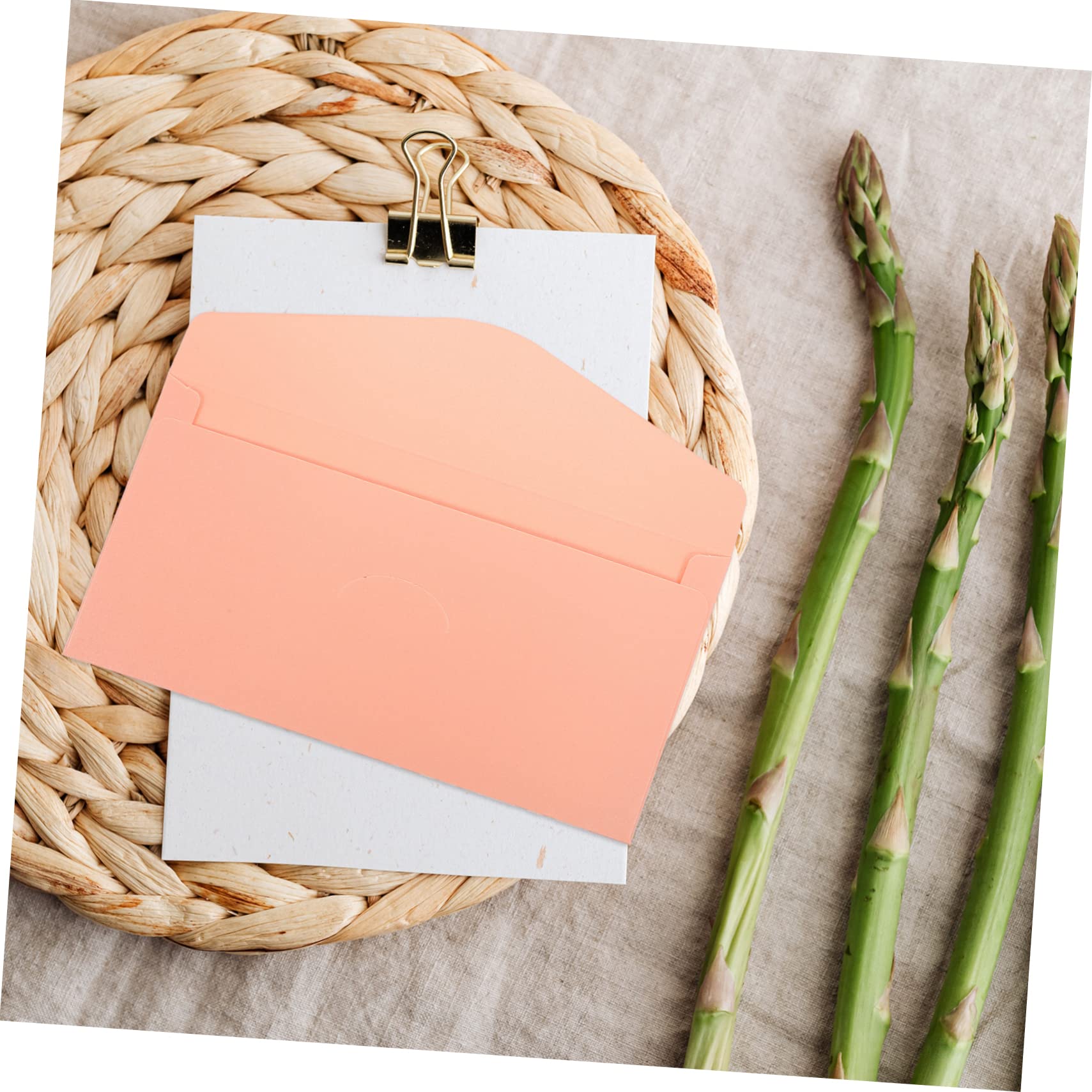 Buste per Inviti Decorative 50 Pezzi in Carta Iridescente Rosa