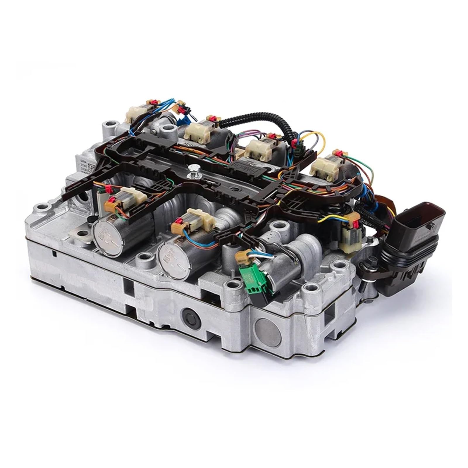 Compatible with Ford 8F24 8F35 8-Speed Automatic Transmission Control Unit Oil Circuit Control Valve Body with Solenoids & Wiring Harness(8F35 Valve Body)