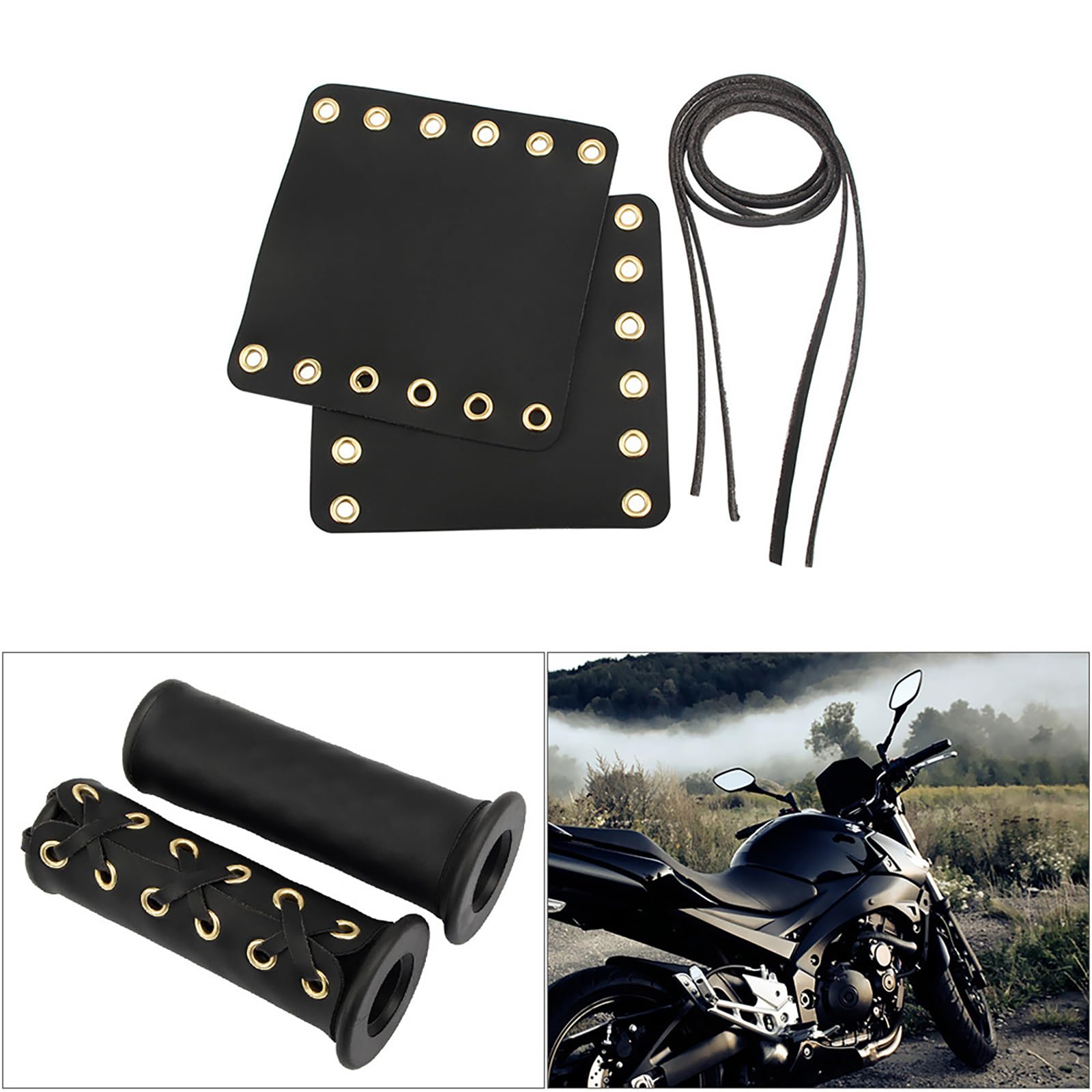 Amazon.co.jp: バイクグリップカバー 巻きタイプ 汎用 自転車ハンドル