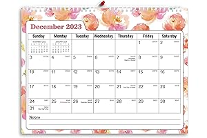 Ymumuda 2023 Wall Calendar,Jumbo 14-Monthly 2023-2024 Calendar with 2023 Dec to 2024...