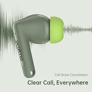 Oraimo SpaceBuds Neo Wireless Bluetooth Earbuds in-Ear Headphones,Green