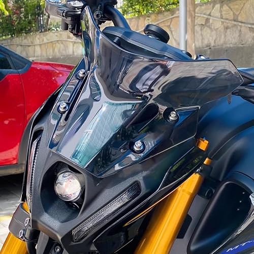 Miniatura 5 de MT-09 Kit de visera 2021-2023 Parabrisas para y&amaha MT09 MT-09  SP FZ-09 FZ09 Parabrisas Mosca Accesorios de motocicleta Deflector de viento 2022
