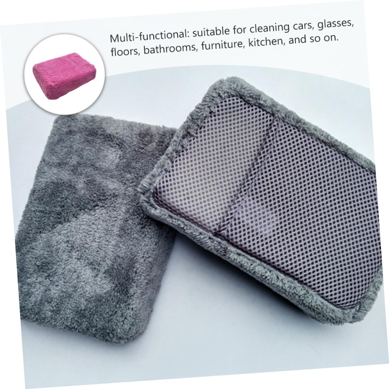 Car Cleaning Sponge Block High Absorbency Honeycomb Design for Washing for Easy Handling Scratch Car Care Tool for Auto Detailing