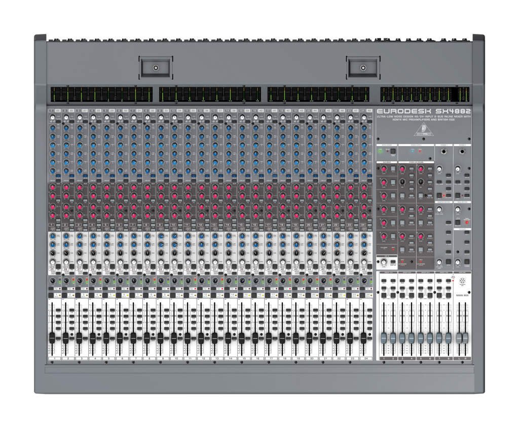 Behringer Mixer di linea a 8 bus e 48/24 canali SX4882 Eurodesk