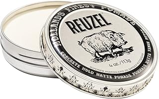 Reuzel Concrete Hold Matte Pomade - Maintain Carefully Groomed Appearance - Make Hair Polished - Easy and Hassle Free Appl...