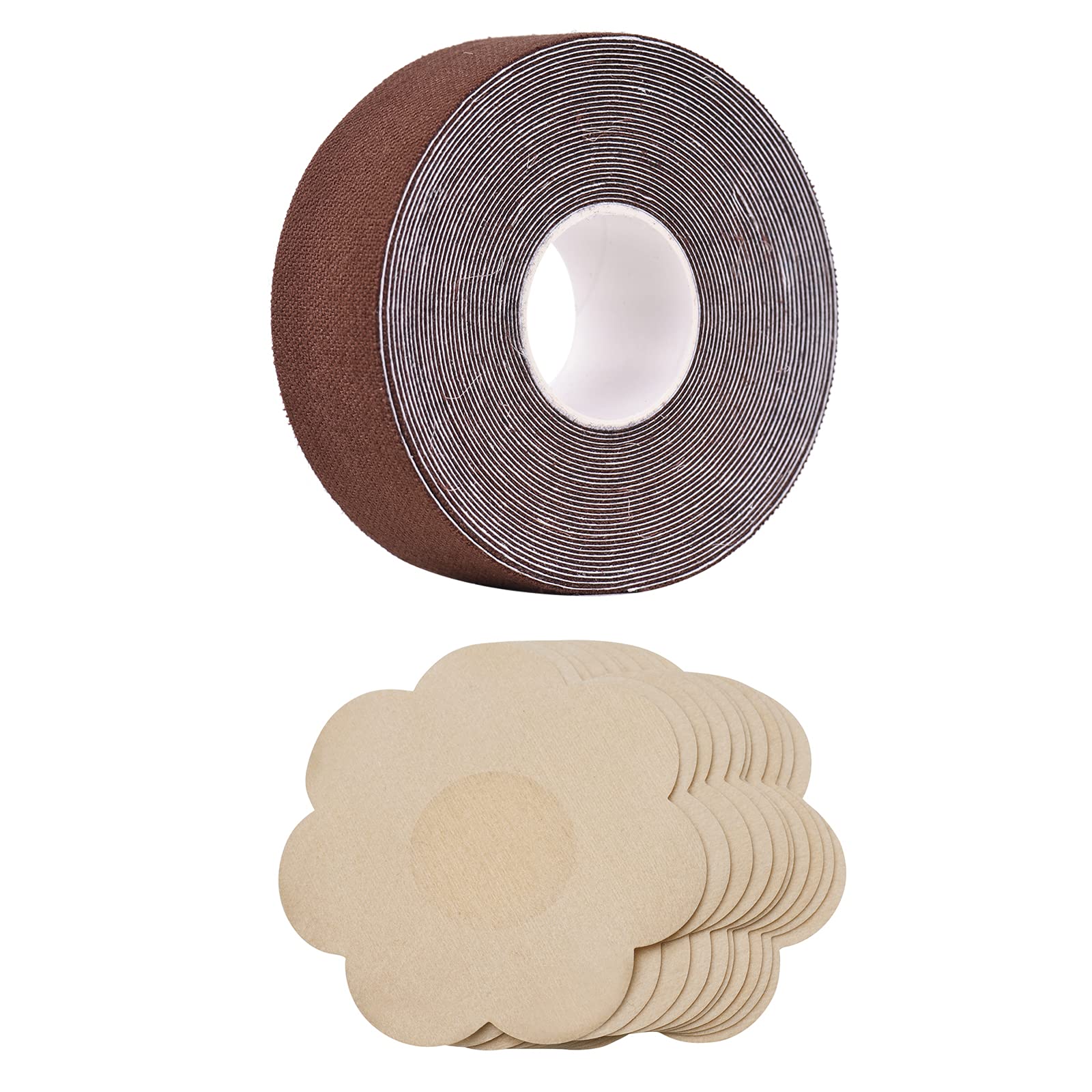 Wamay Self-Adhesive Bra Sti er 5M Lift Tape Boob Tape Clo Nipple Cover Lift up for Women Pasties Invisible Reusable Lift Nipple Covers