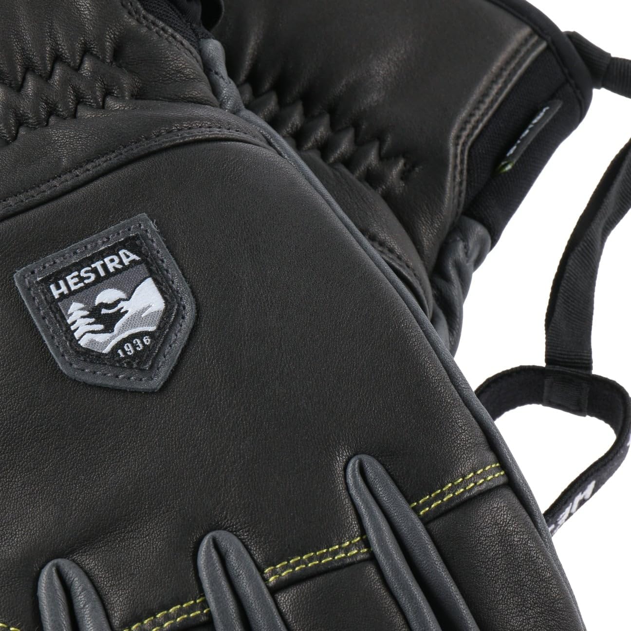 Hestra Omni Trigger 5-Finger Skihandschuhe Fingerhandschuhe Lederhandschuhe Damen/Herren - Klettverschluss Herbst-Winter Herbst Winter