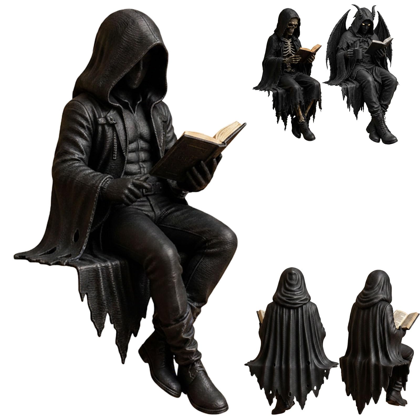 Dark Fantasy Gothic Characters Collectible Statue for Home Decor and Art Enthusiasts