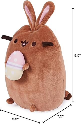 Miniatura 7 de GUND Pusheen - Conejito de Pascua de chocolate, gato de peluche, decoraciones de Pascua, 9.5 pulgadas