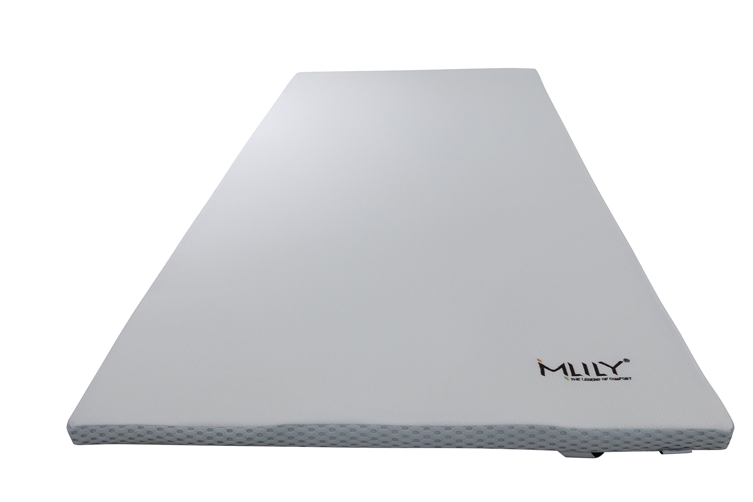 Matratzen Topper, EBI - A 140.4 Traum-Schlaf Visko-Matratzenauflage, viscoelastische Topper 1400x200x4 cm, weiß