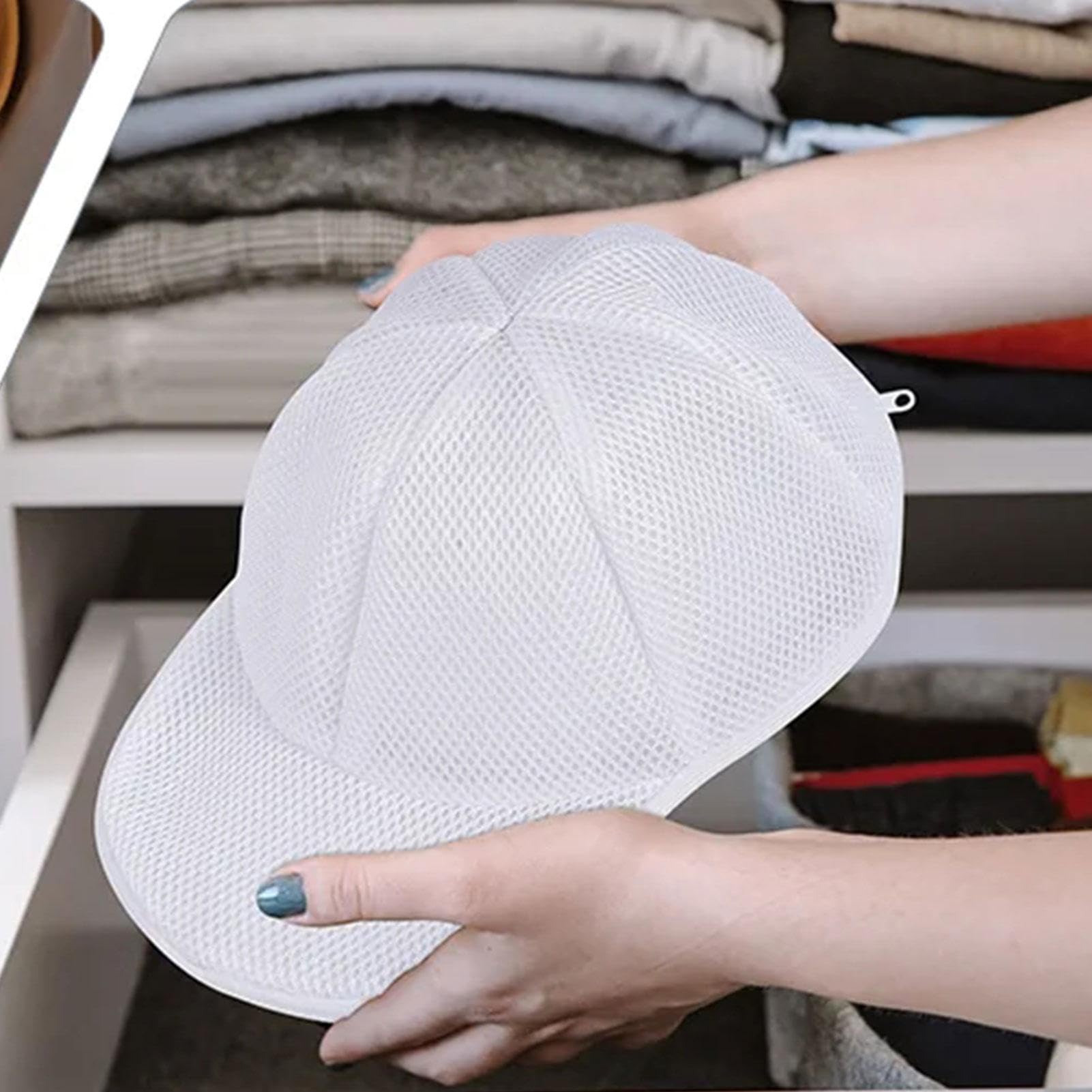Gabbia Per Lavaggio Cappelli,Lavacappelli in 2 Pezzi per Lavatrice | Supporto Antideformazione Per Lavatrice, Custodia Da Viaggio, Organizzatore Casa, Biancheria Intima E Vestiti Bambini