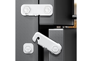 6-Pack Child Proof Refrigerator Lock for Ultimate Child Safety