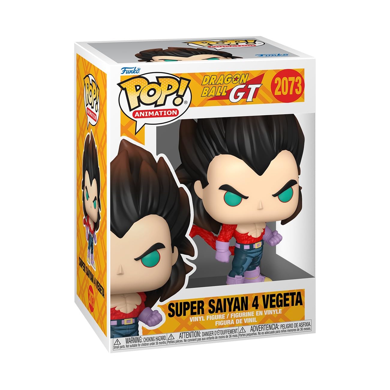Funko Pop! Animation: Dragon Ball GT, S Vegeta, Collectable Vinyl Figure, Gift Idea, Official Merchandise