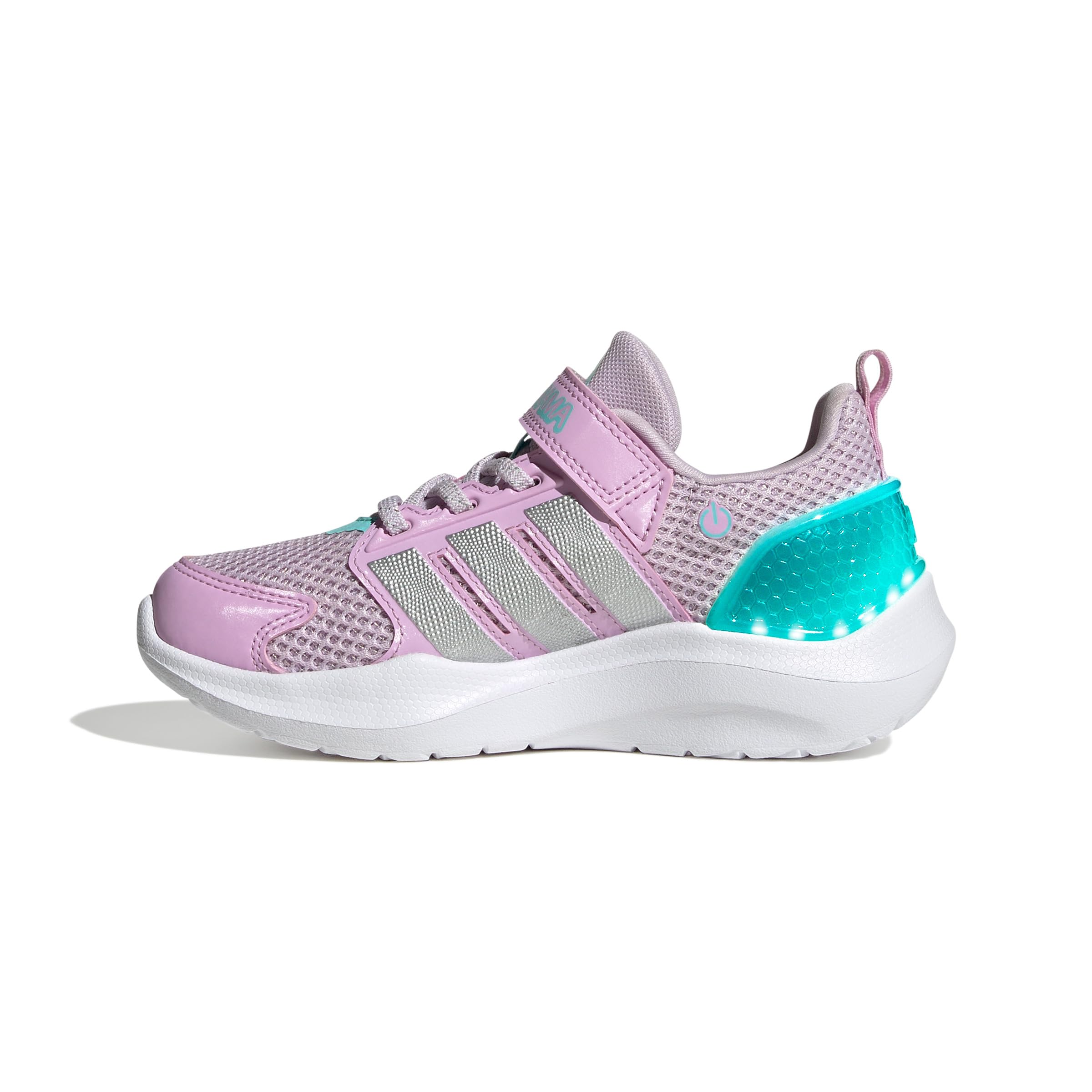 adidas Unisex Kids LIGHTORAMA Runner Shoes Children, ice Lavender/Silver met./Flash Aqua, 13.5 UK Child