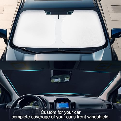 Miniatura 2 de Parasol para parabrisas de automóvil compatible con Subaru Crosstrek 2.0i 2018 2019 2020 2021 2022 2023 Subaru Crosstrek 2.0i Premium Limited Wagon