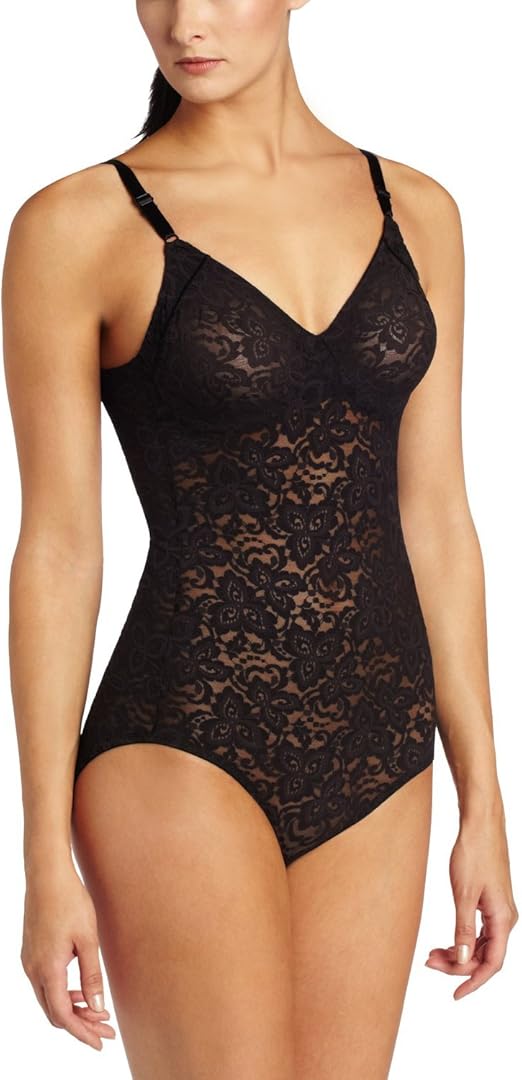 Bali womens Lace 'N Smooth Shapewear Body Shaper Df8l10