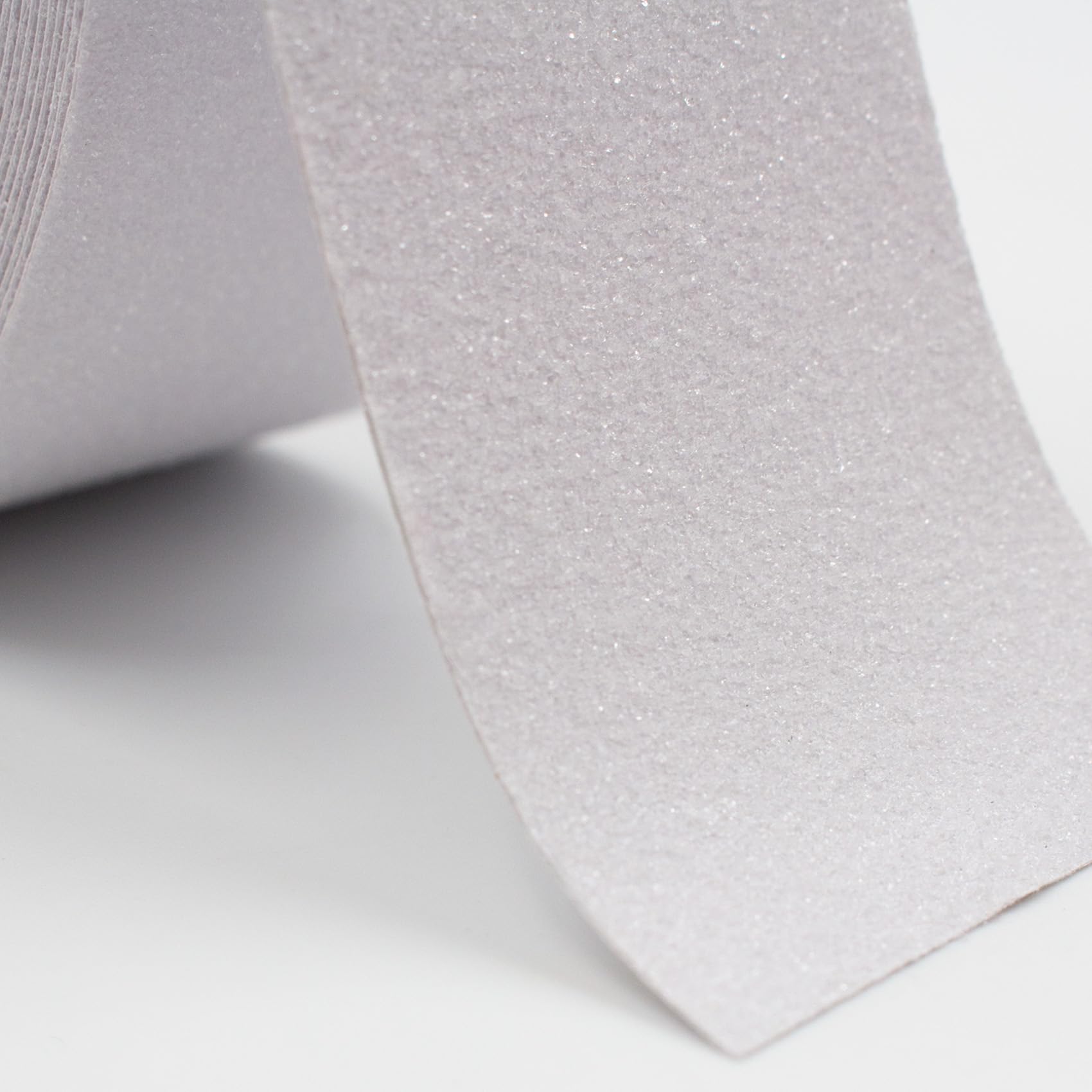 2 rollos de cinta antideslizante de 10 m x 50 mm para escaleras, ducha, bañera, cinta adhesiva antideslizante, para interior y exterior (blanco)