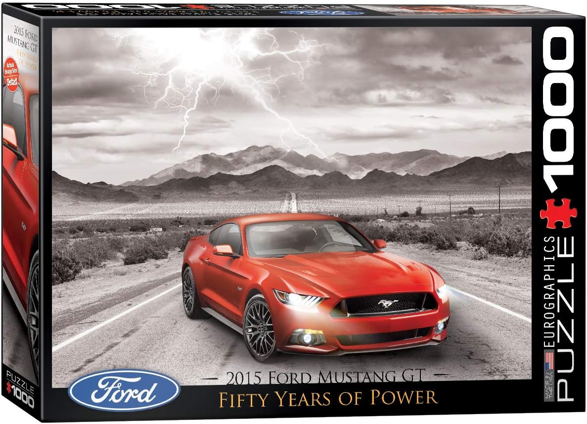 EuroGraphics 2015 Ford Mustang Jigsaw Puzzle (1000-Piece)