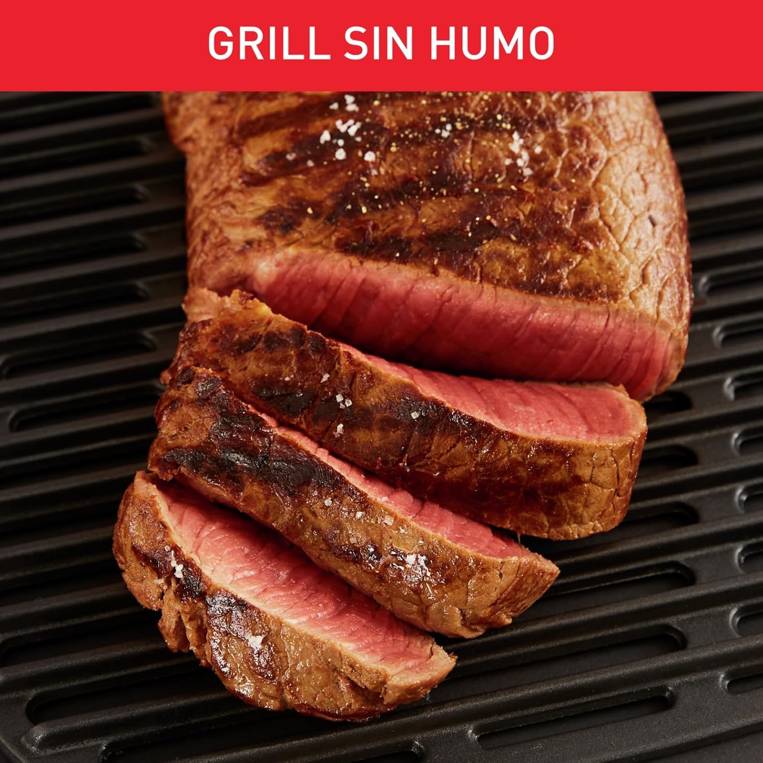 Moulinex Easy Fry & Grill, Freidora de aire de 6,5L con Grill 2 en 1 | Hasta 8 personas, Revestimiento antiadherente, 8 Programas automáticos, Divisor Flexcook, Apta lavavajillas, EZ8018