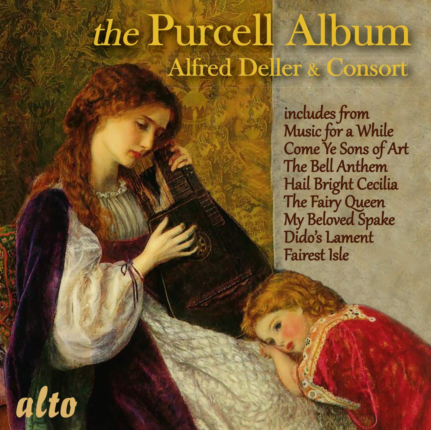 Alfred Deller & Consort The Purcell Album CD New 5055354414022