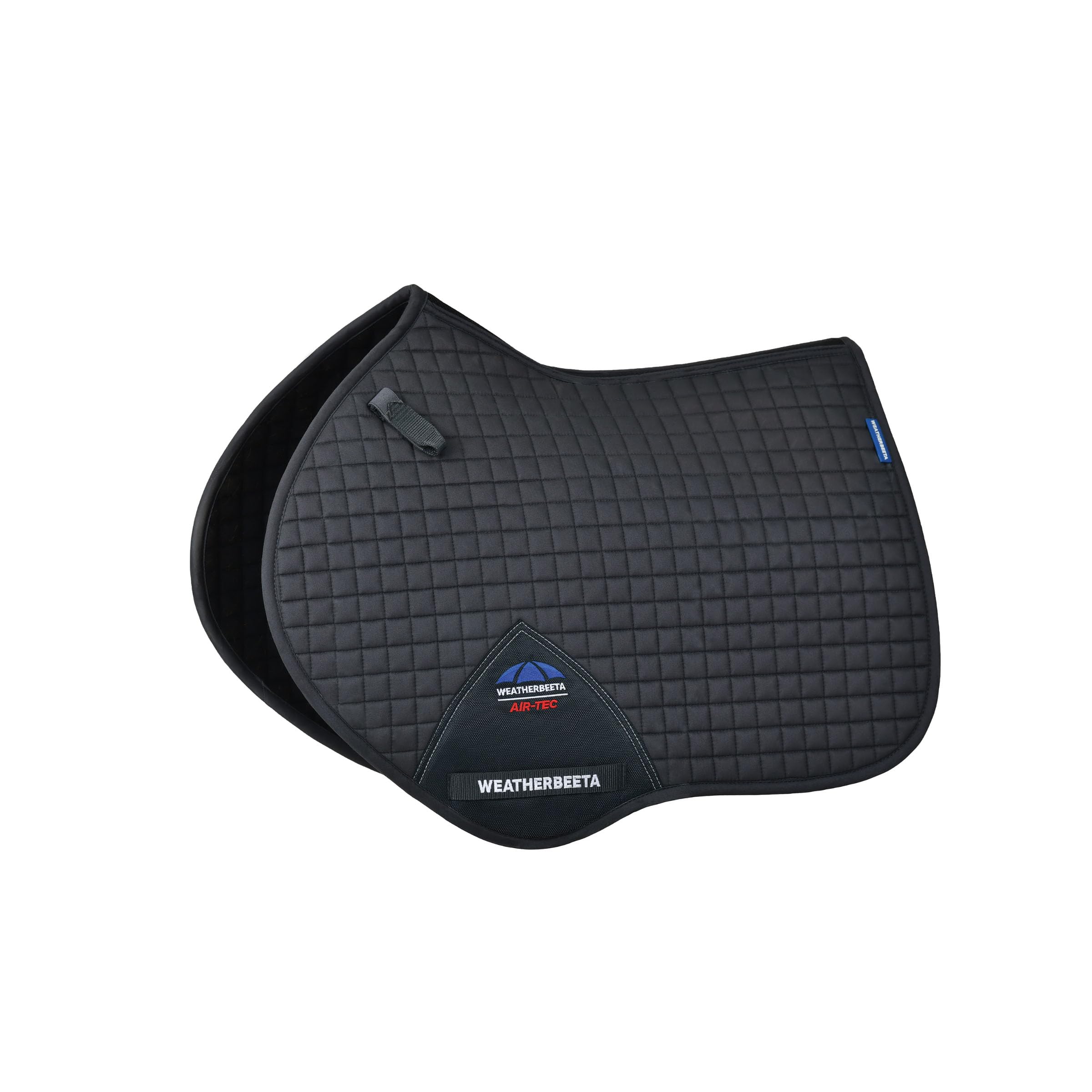 WeatherBeeta Prime Air-Tec Jump Shaped Saddle Pad, Charcoal, Small