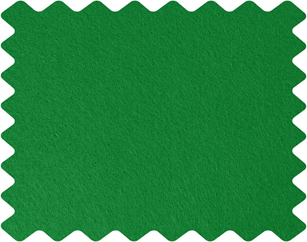 5m Green Polyester Felt Roll for Crafts