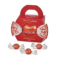 Lindt LINDOR Maxi LINDOR Cioccolato al Latte, Confezione regalo cioccolatini 200 g