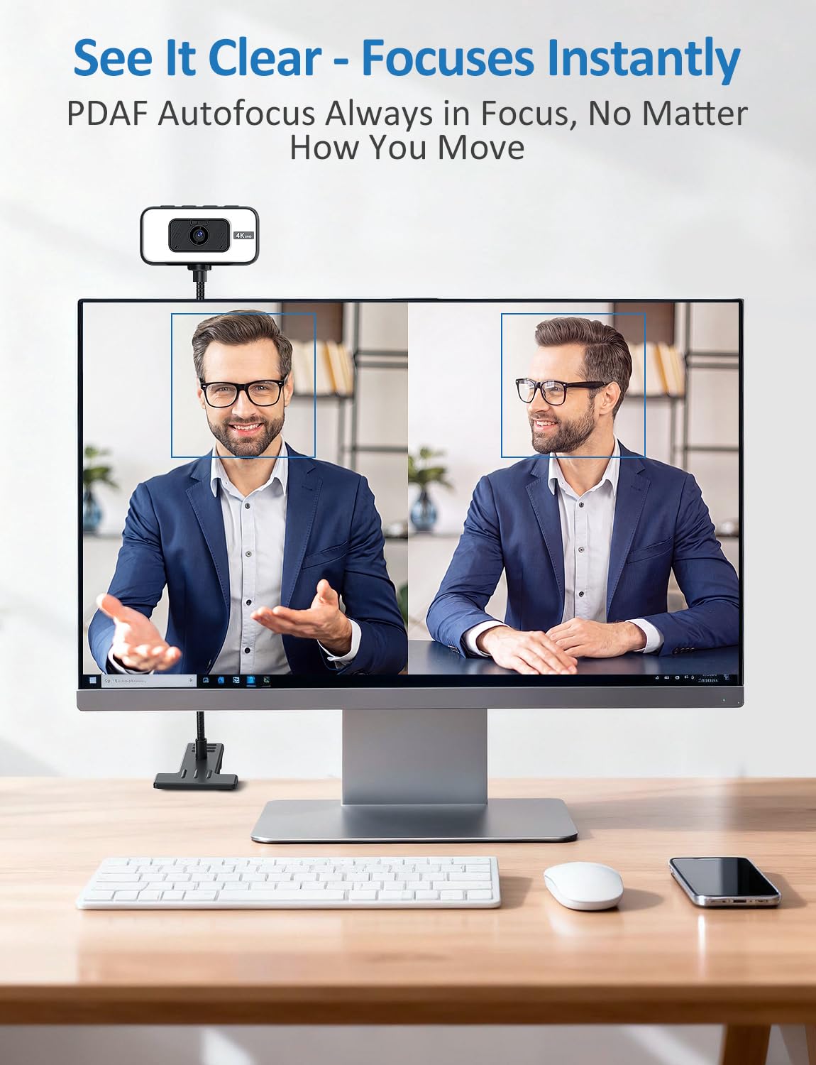 Webcam 4K per laptop