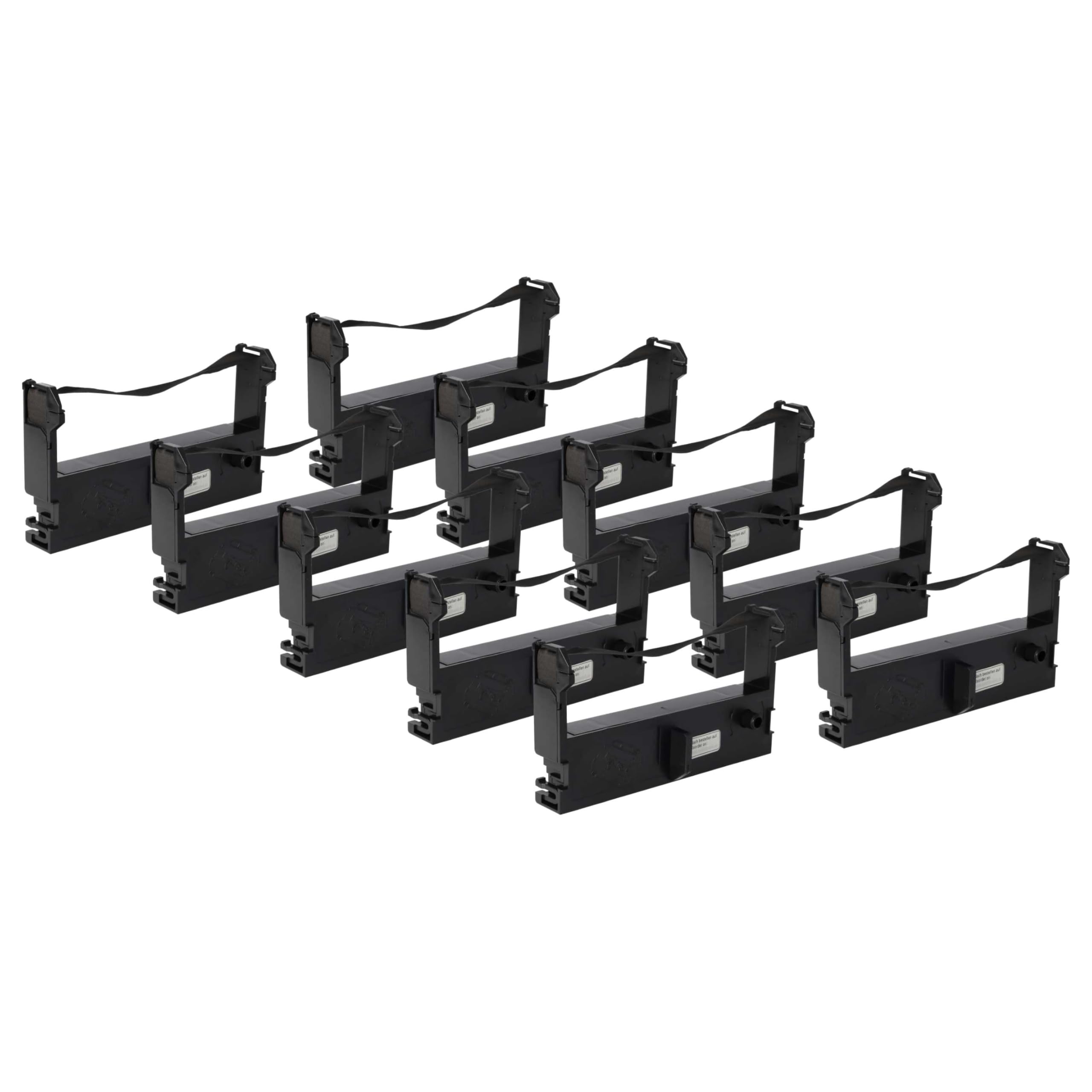 vhbw 10 x taśma nylonowa do drukarek igłowych Schultes FD 3 jak ERC-39, C43S015461, ERC-43.