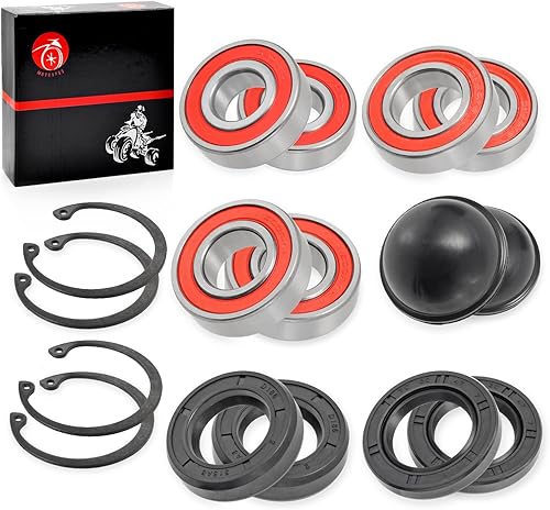 Miniatura 2 de Kit de cubierta antipolvo para cojinete de rueda delantera y trasera para carrito de golf Yamaha G2 G8 G9 G11 G14 G16 G20 G21 G22 1985-2007