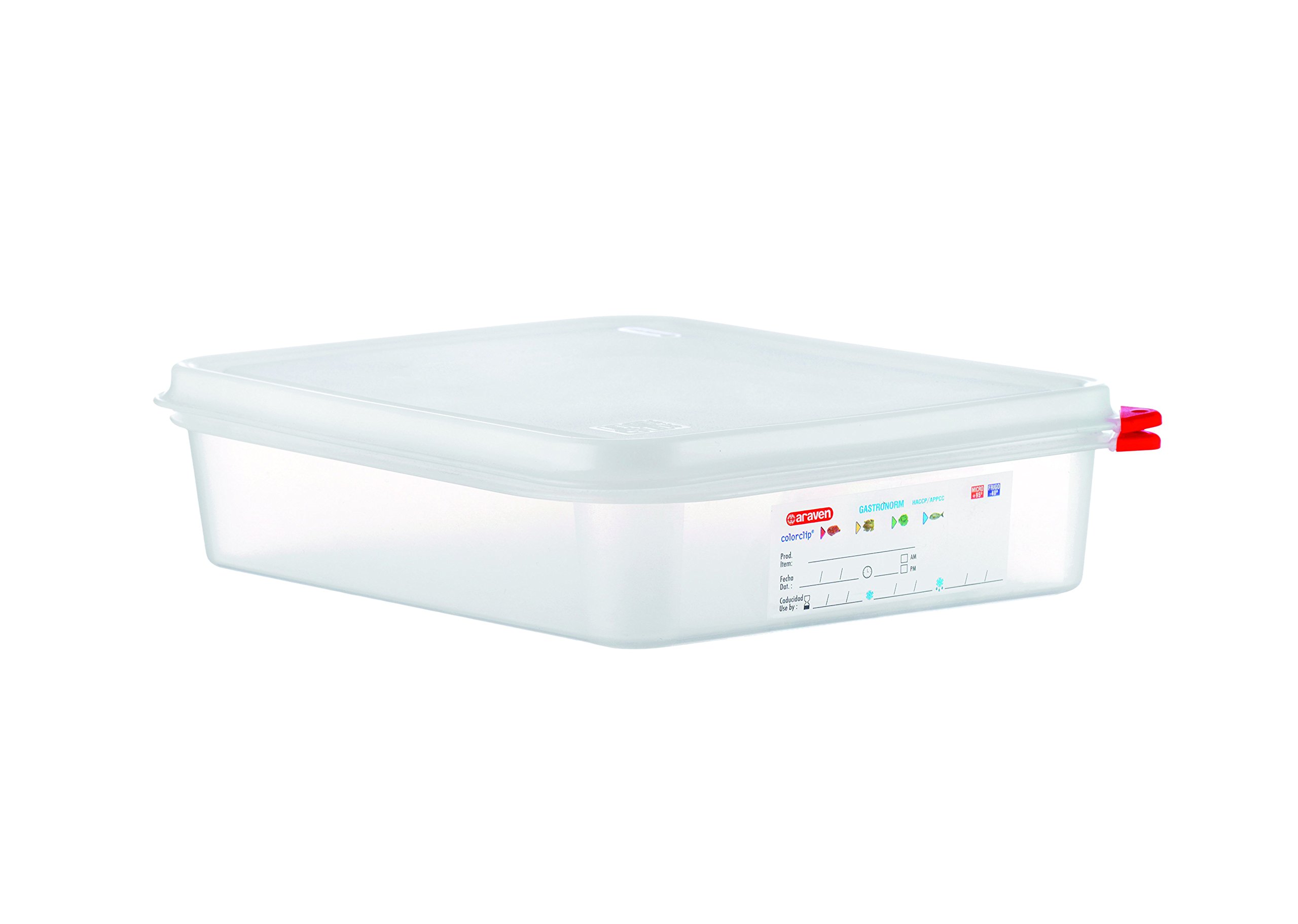 Araven GN PP – contenedor hermético 4L (6 unidades)