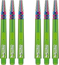 RED DRAGON Nitrotech Ionic Dart Shafts Dart Rods - 2 Sets per Pack (6 Dart Shafts in Total)