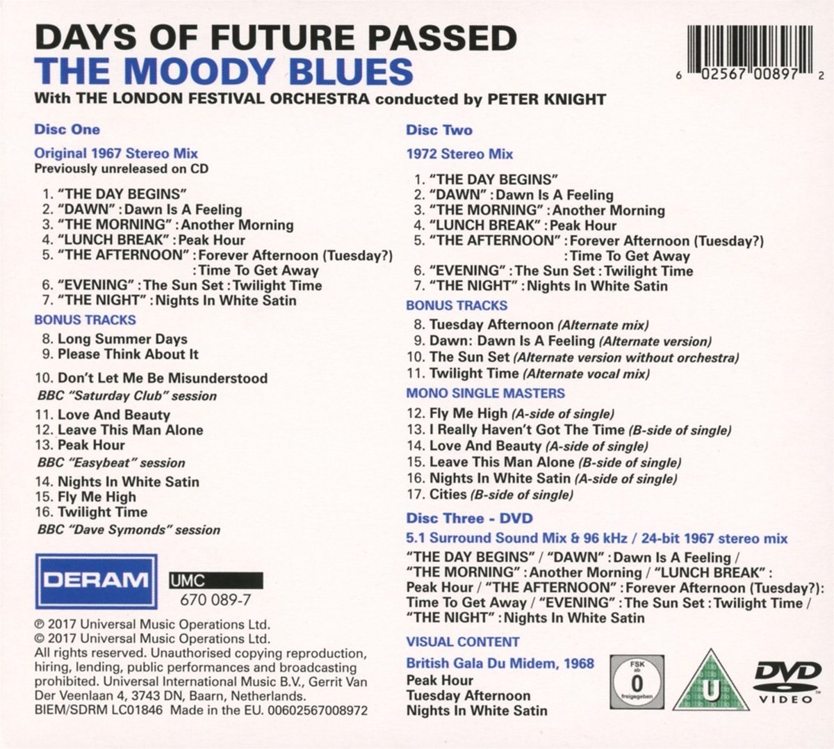 Days Of Future Passed