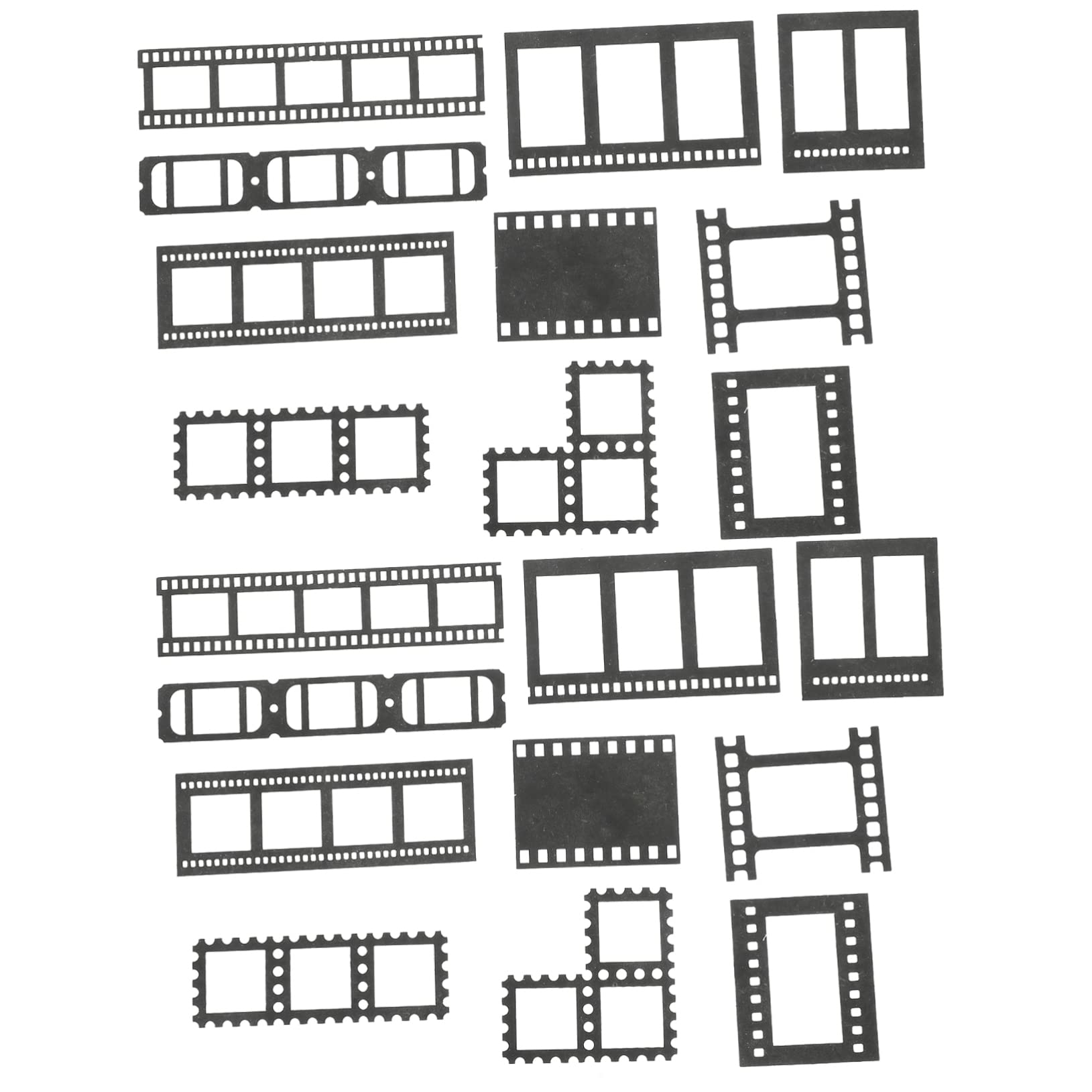 SHINEOFI 5 Set Carta Materiale Cavo Forniture di Riviste Spazzatura Adesivi del Diario Rottame Punto Decoupage Scrapbooking Paper Carta Fai da Te per Album Carta Materiale Diario 40 Pezzi*5