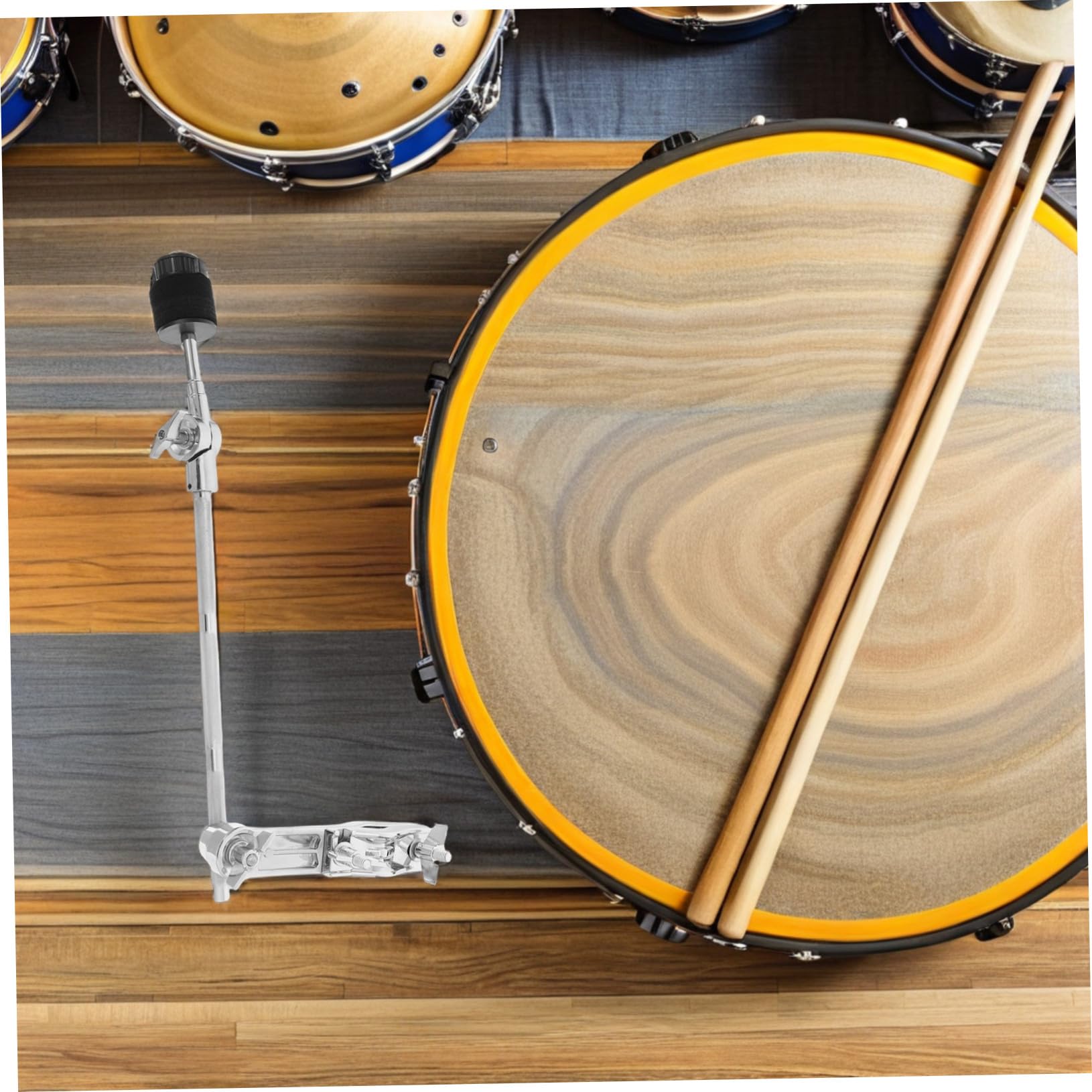UPKOCH Soporte Para Batería Con Brazo Para Platillo Soporte Para Platillos De Percusión Abrazadera Para Instrumento De Percusión Para Montaje Batería y Escenario De Percusión