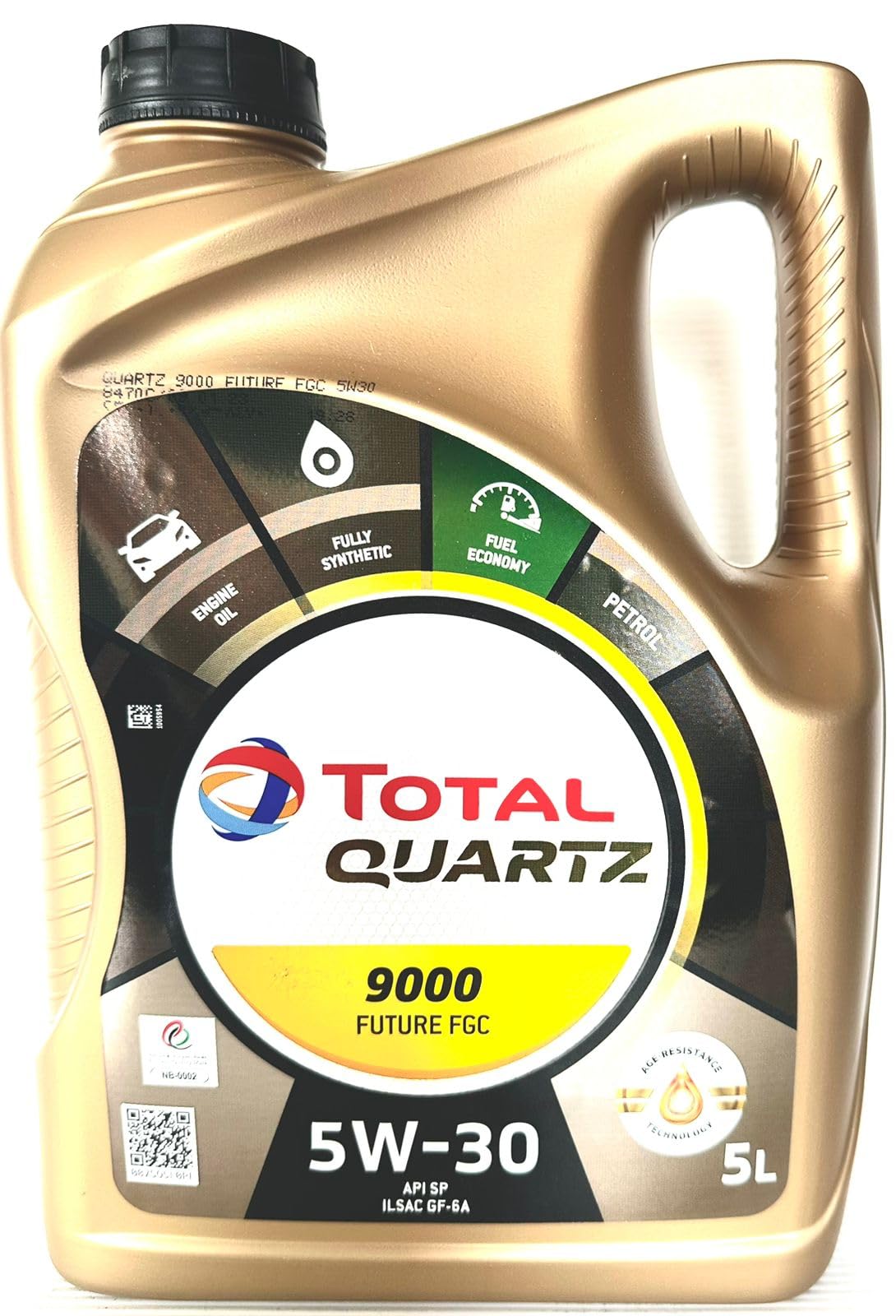 Total Quartz 9000 Future FGC 5W30 Engine Oil 5Ltr