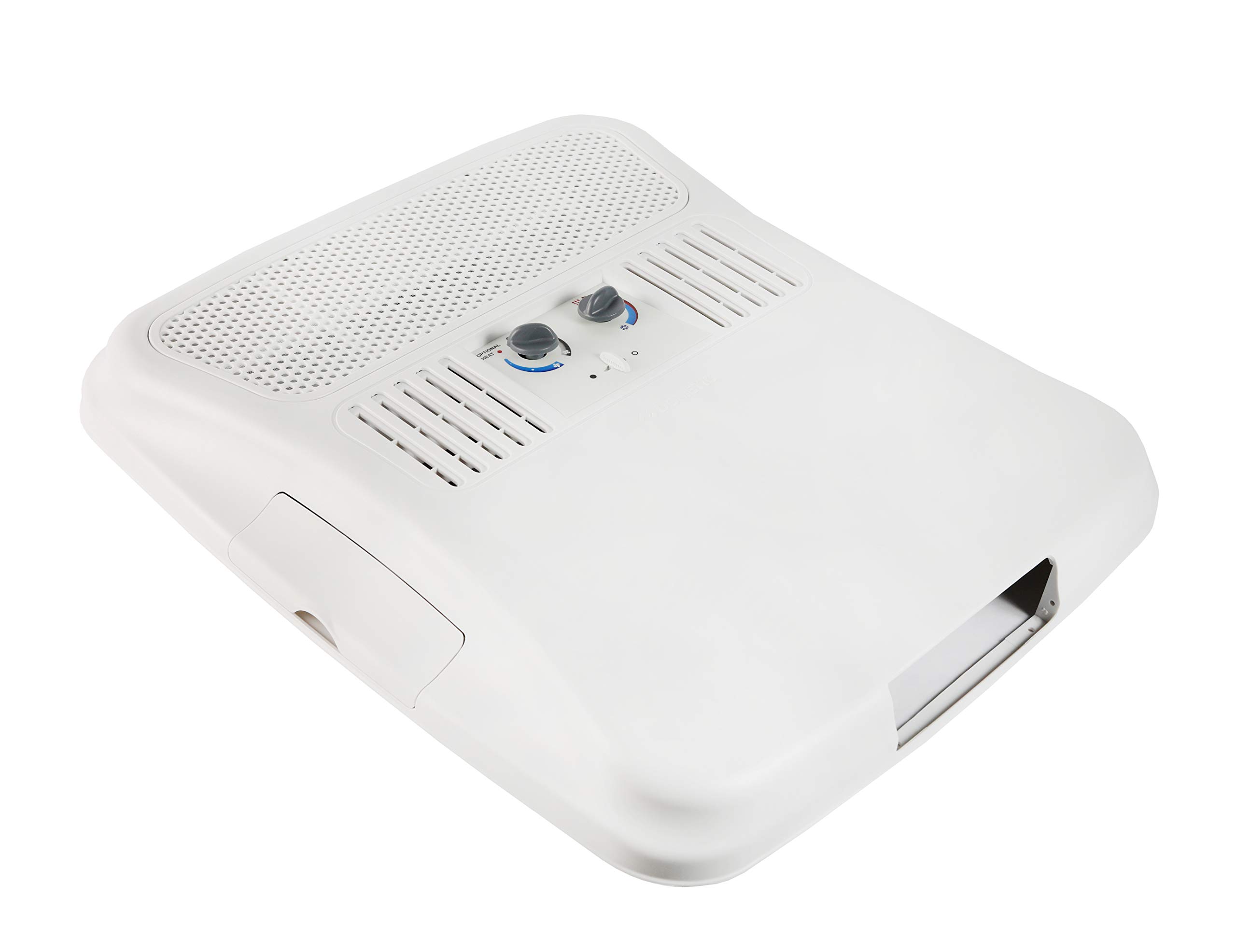 Air Distribution Box - White Air Conditioner ADB with Manual Control - Universal Fit AC Unit for Non-Ducted