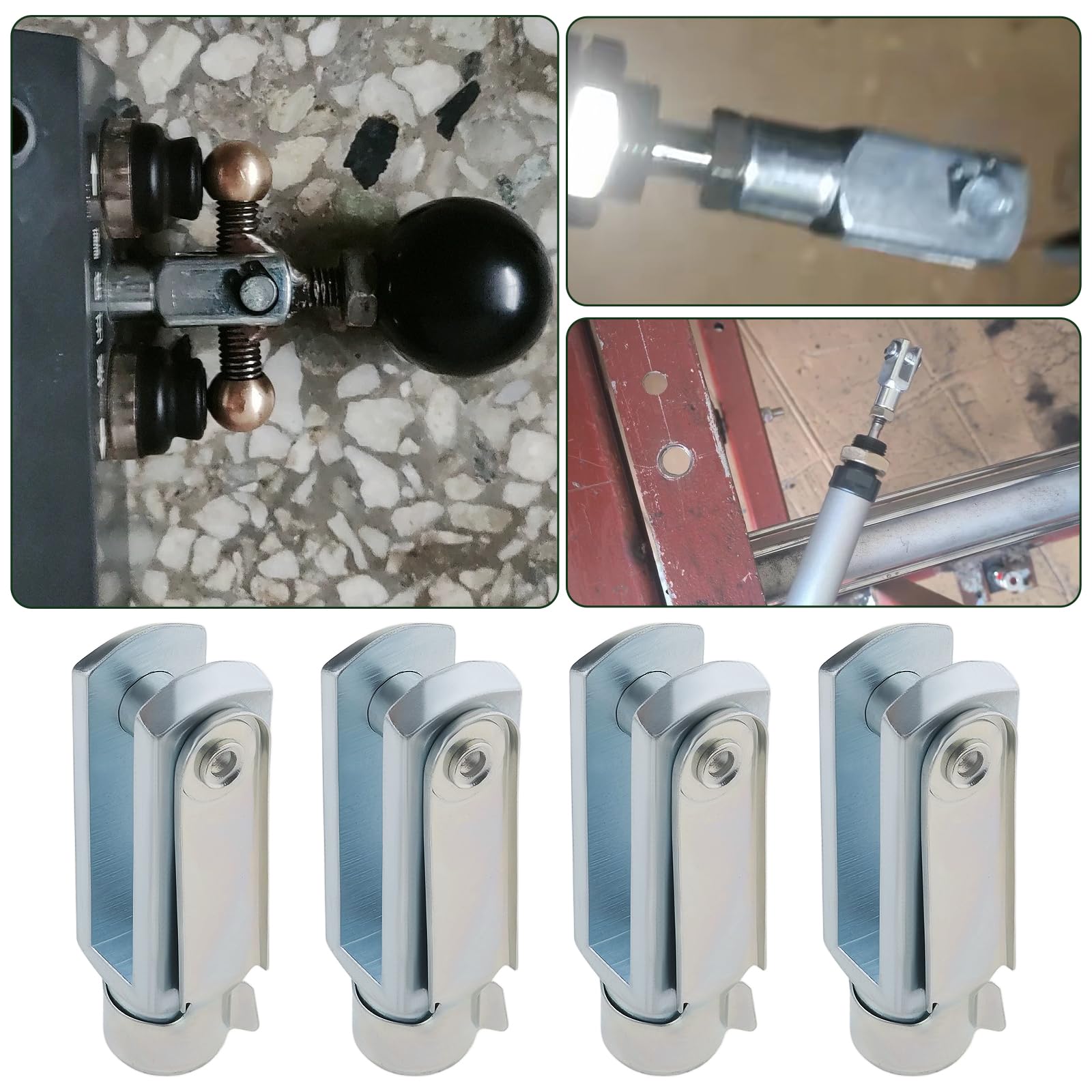 Pin A Molla Lungo M10 Estremit&agrave; Forcella Clevis, Filettatura R/H