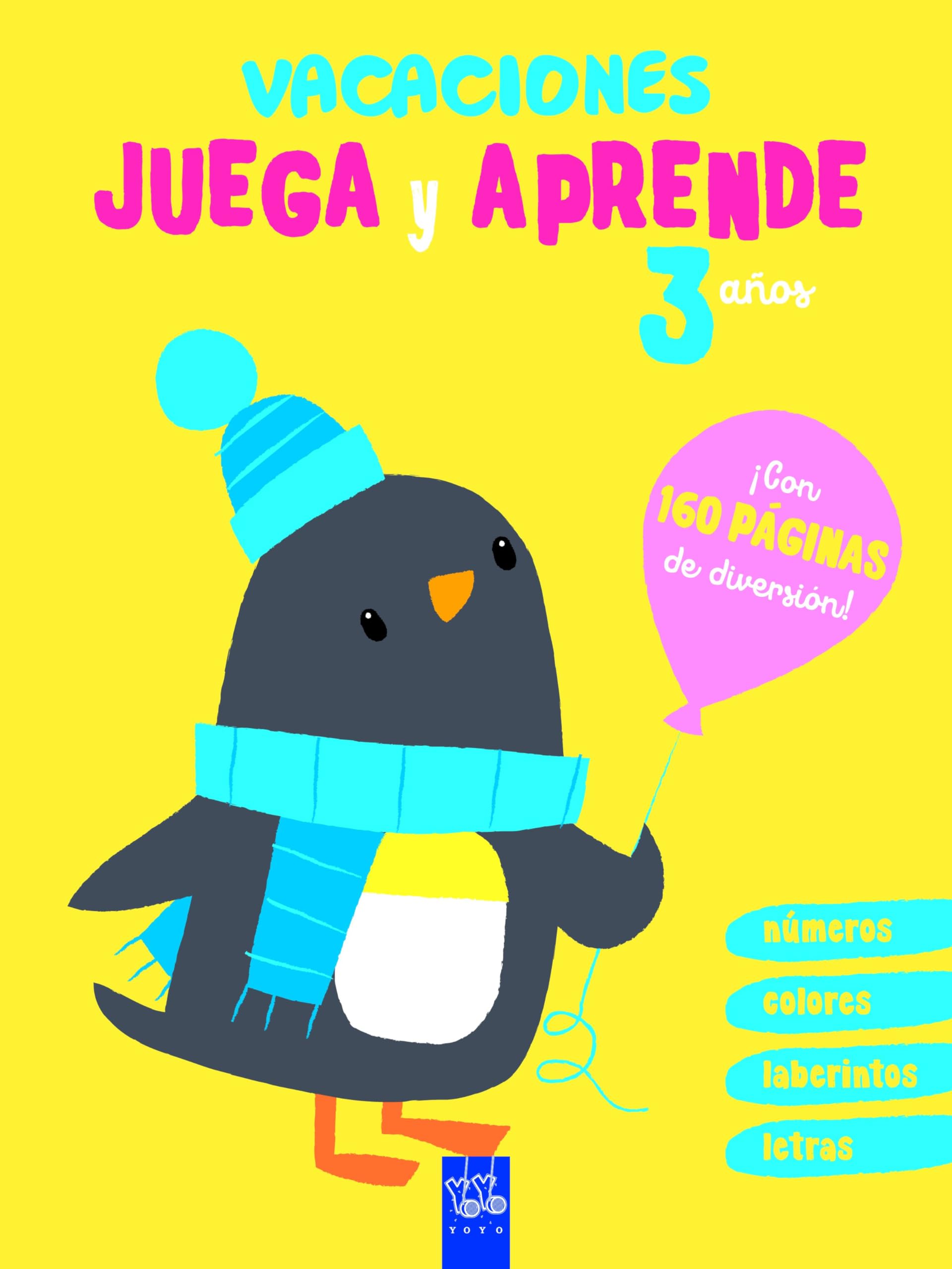 Vacaciones. Juega y aprende. 3 años