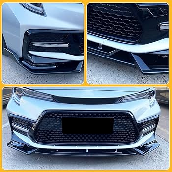 Amazon | ONEUNIQ フロントバンパーリップ トヨタ カローラ