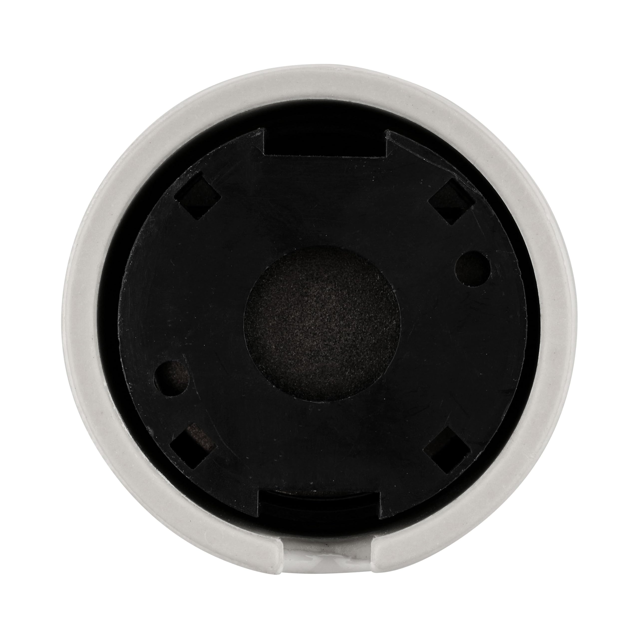 Aufputz Porzellan Retro Antennendose 3-Loch, All-in-One, Serie QR1 weiß